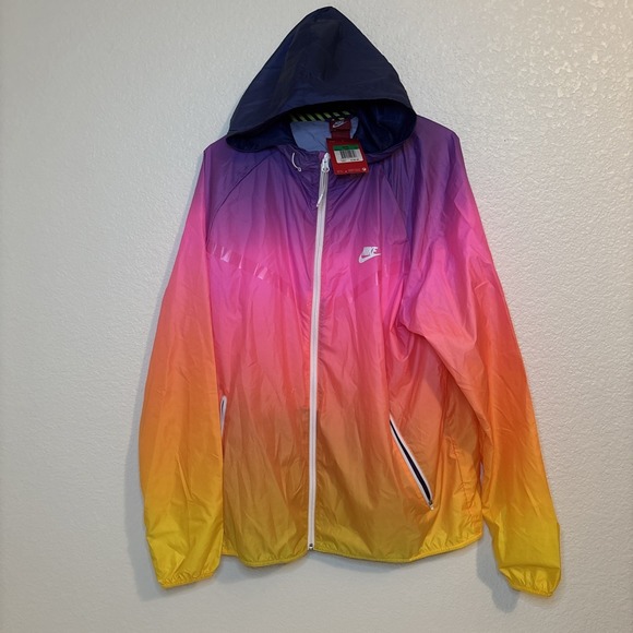 Nike Other - NWT Men's Nike Tech Pack Windrunner Sunset Windbreaker Full Zip Hoodie